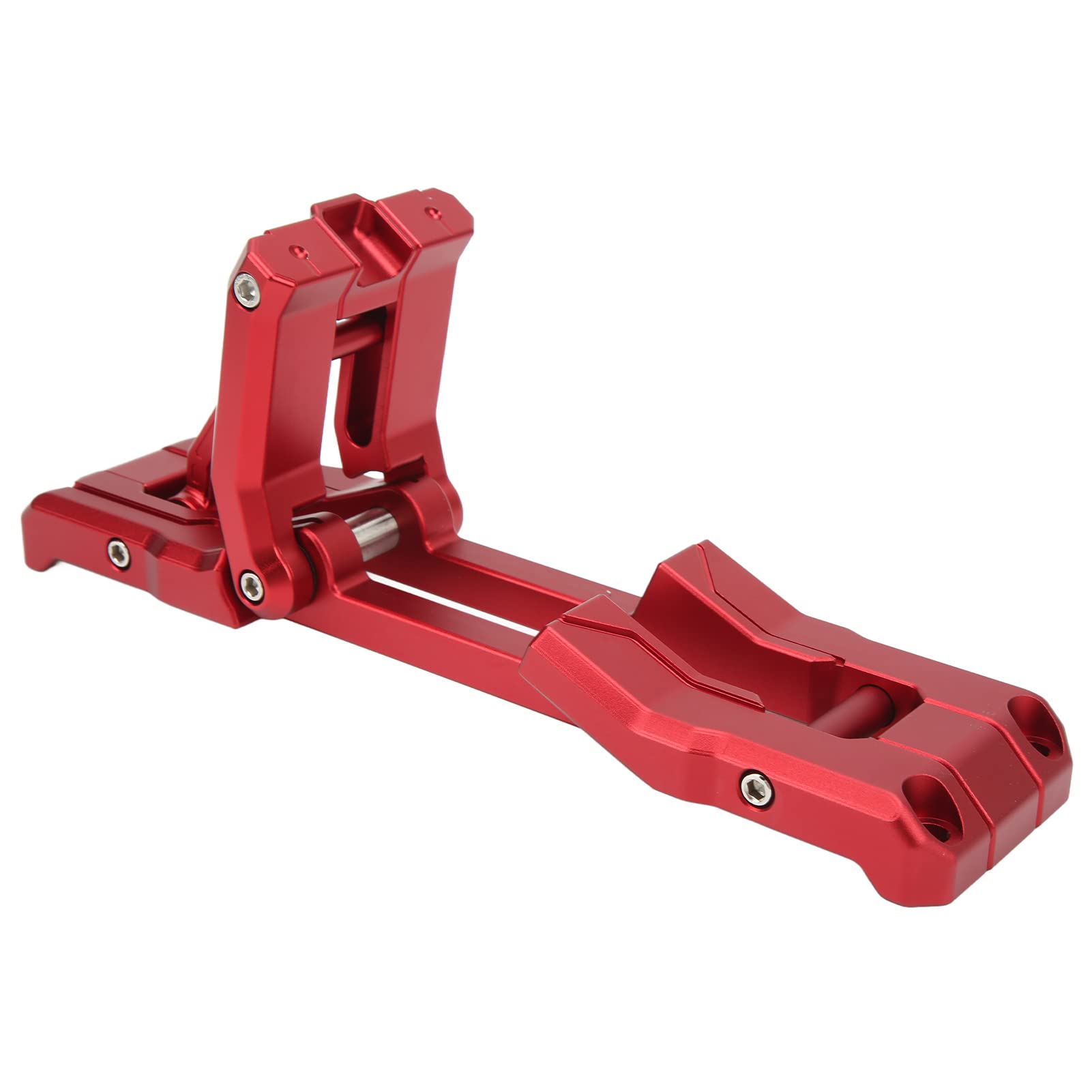 Aluminiumlegierung Türscharnier -Stieffuß -Pedal für JK JKU JL JLU 2007 2021 Bequemer Dachzugriffs -Upgrade -Look (Rot) von Aumotop