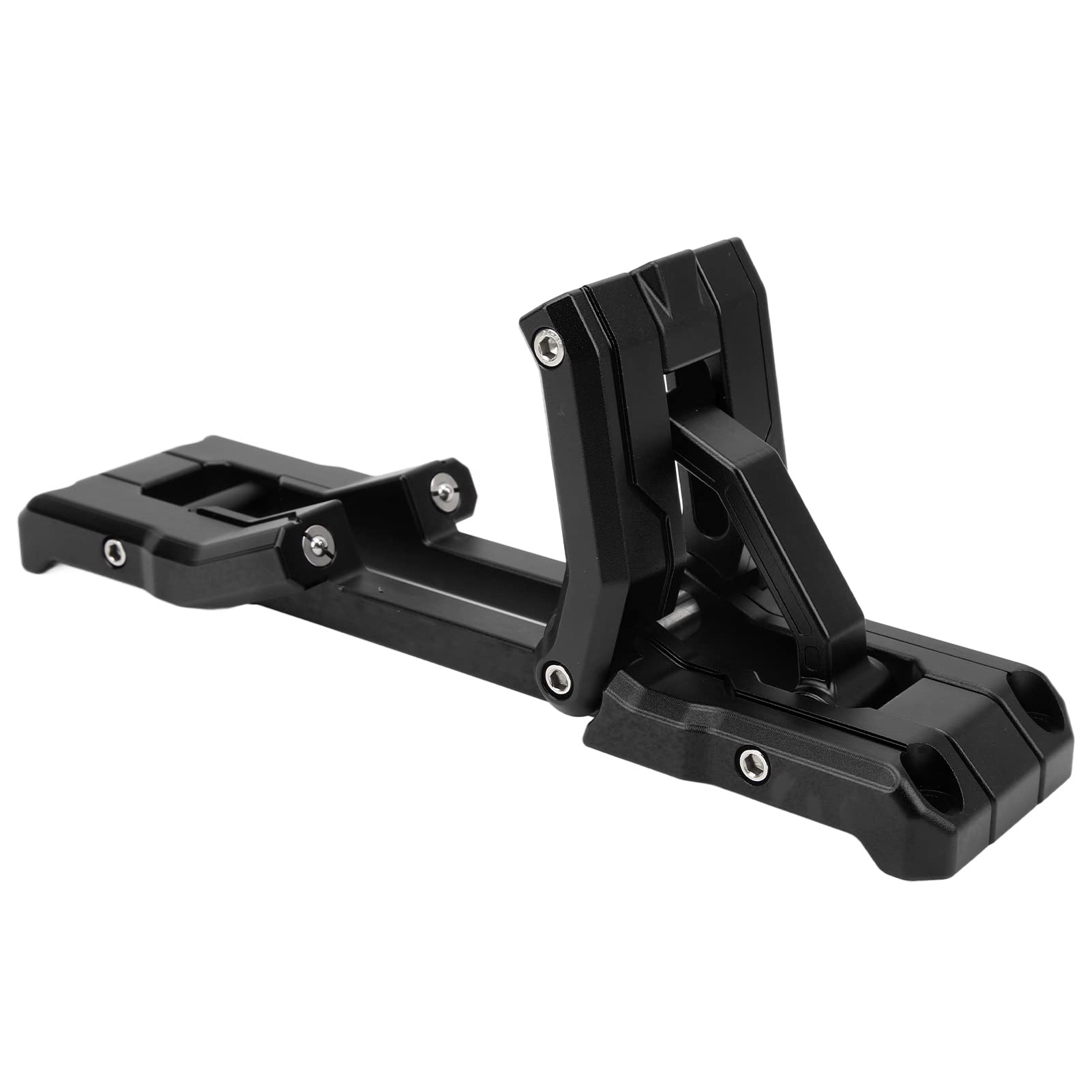 Aluminiumlegierung Türscharnier -Stieffuß -Pedal für JK JKU JL JLU 2007 2021 Bequemer Dachzugriffs -Upgrade -Look (Schwarz) von Aumotop