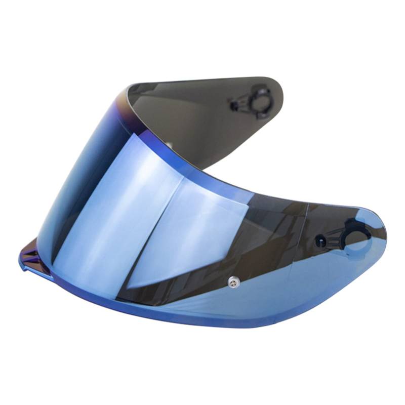 Aumotop Helmvisier Agv K5 K1 K3 SV Visier Helm Visier 26×13.5cm Farbbeschichtung Anti-UV-Fog-Scratch AGV Visier, Einfach zu Abnehmbar Installieren, Flexibel Nach Oben und Unten zu Klappen von Aumotop