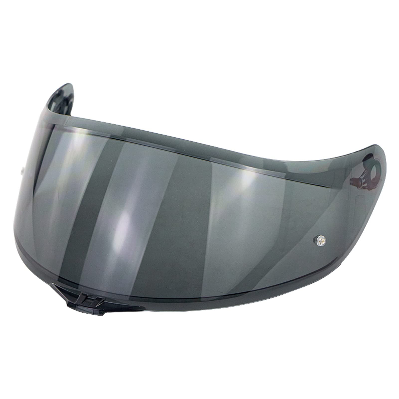 Aumotop Helmvisier Agv K5 K1 K3 SV Visier Helm Visier 26×13.5cm Farbbeschichtung Anti-UV-Fog-Scratch AGV Visier, Einfach zu Abnehmbar Installieren, Flexibel Nach Oben und Unten zu Klappen von Aumotop