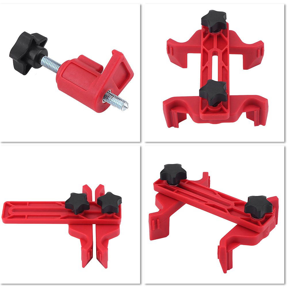 Auto Auto Dual Cam Clamp Timing Kettenrad Getriebe Locking Tool Kit Motor Timing ABS Rot von Aumotop