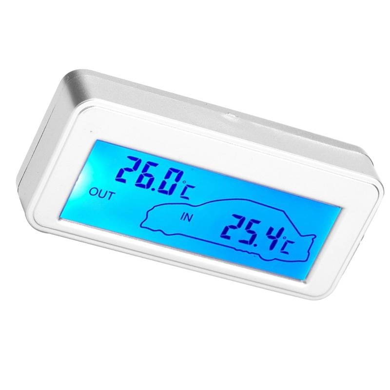 Auto Digital LCD Display Indoor Outdoor Thermometer Temperaturmesser für 12V von Aumotop