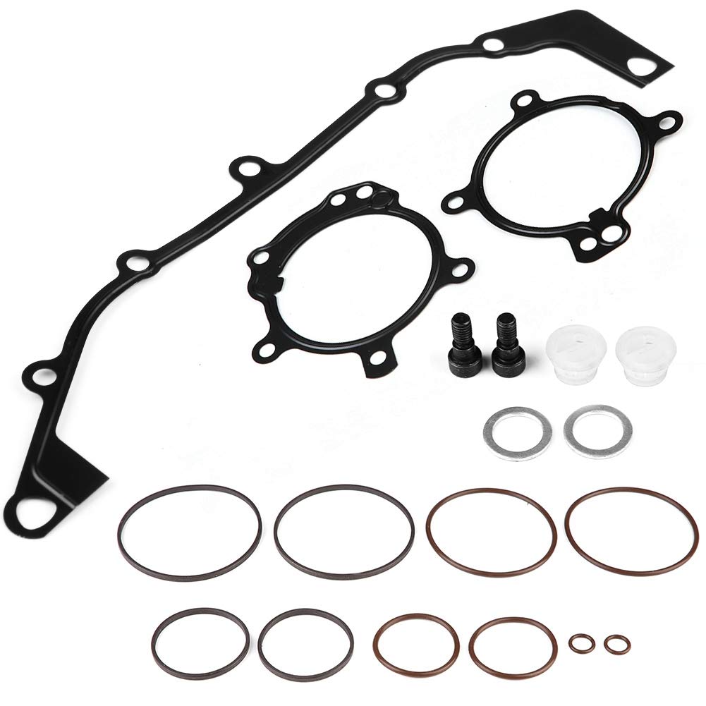 Dual Vanos O Ring Dichtungsreparaturkit Aftermarket Ersatz für Hohe Präzision für E36 E39 E46 E53 Z3 Z4 X3 X5 E38 E60/E61 E65/E66, Schwarz von Aumotop