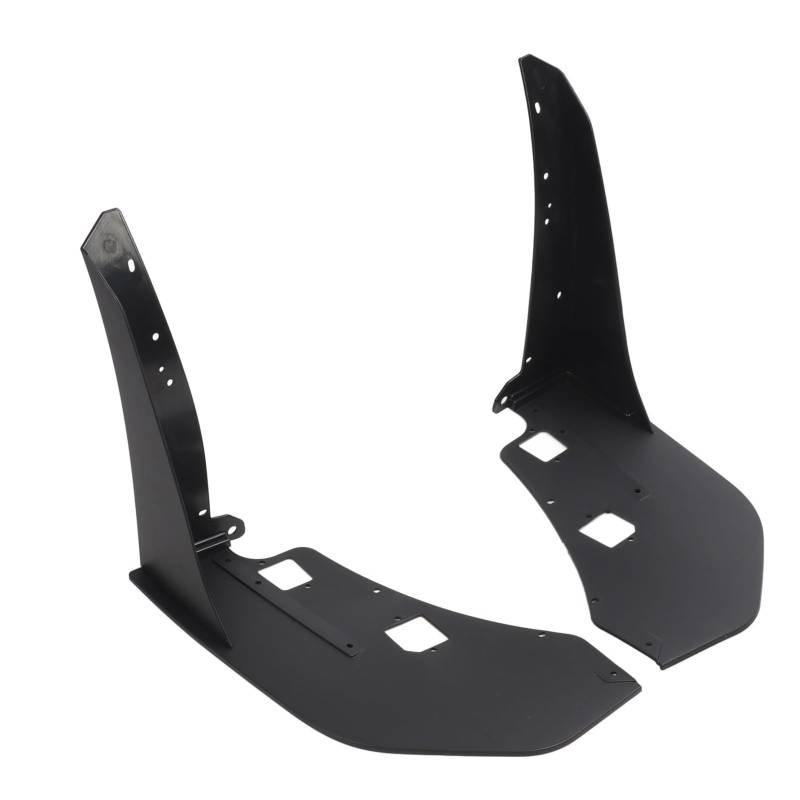 Frontstoßstangen-Eckspoiler, Schwarz, Verhindert Kollisionen, Winglet für Mustang GT500 2014–2021 von Aumotop