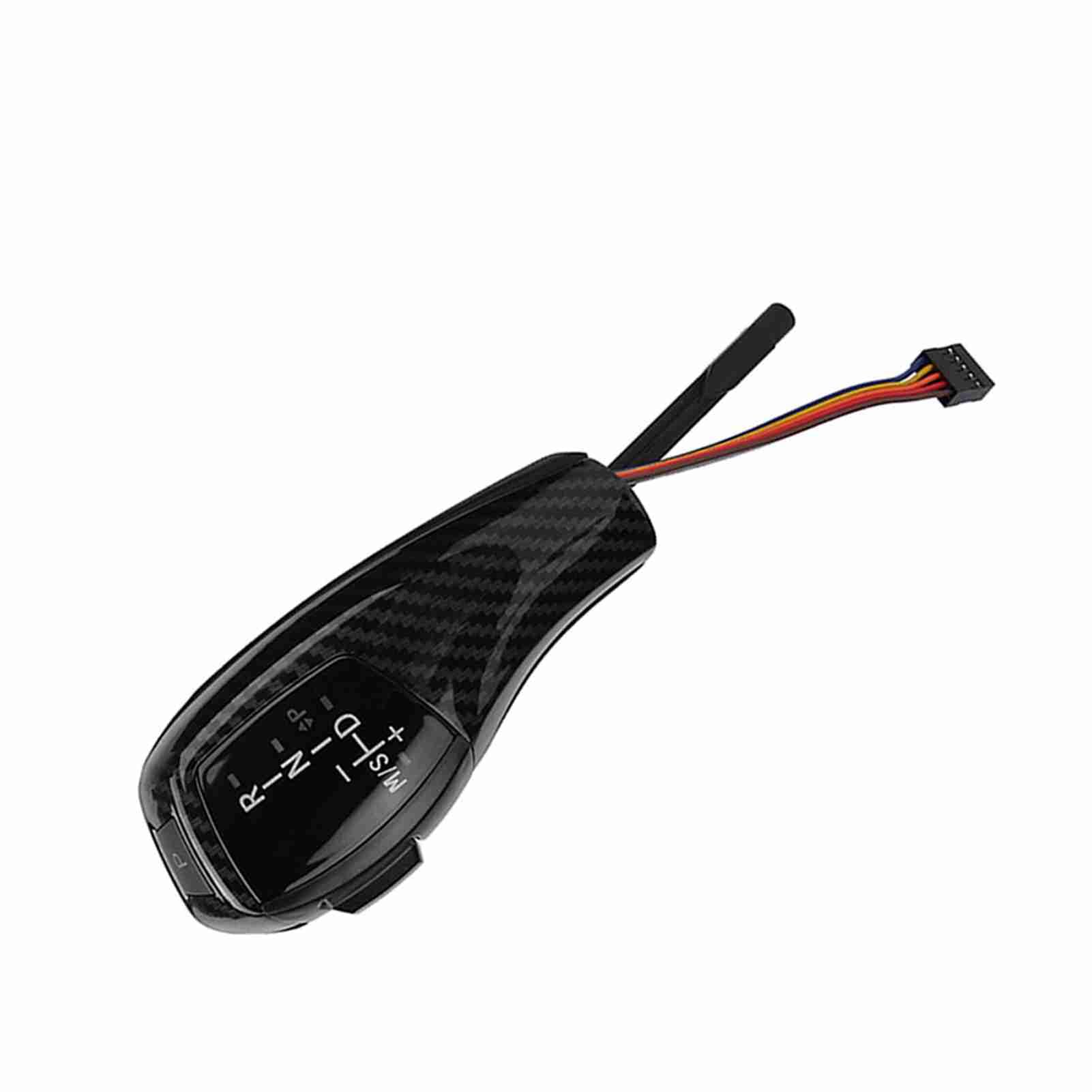 Hochwertiger LED-Schaltknauf-Nachrüstsatz für E90 E92 E84 E89 (Kohlefaserfarbe) von Aumotop