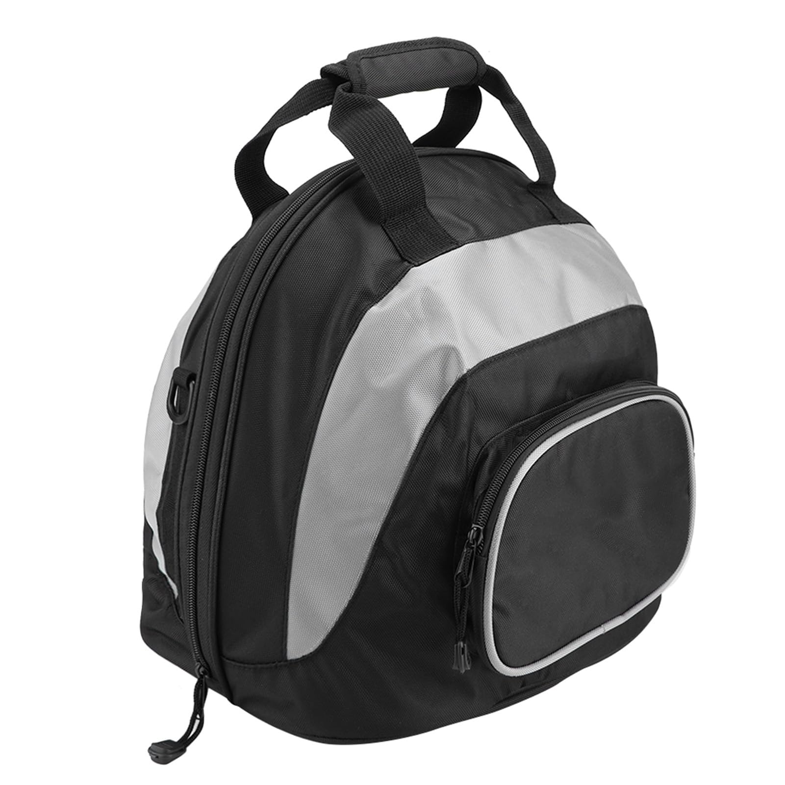 Motorradhelm-Schulterrucksack, Wasserdichte Renntasche für Universal (Grau Schwarz) von Aumotop