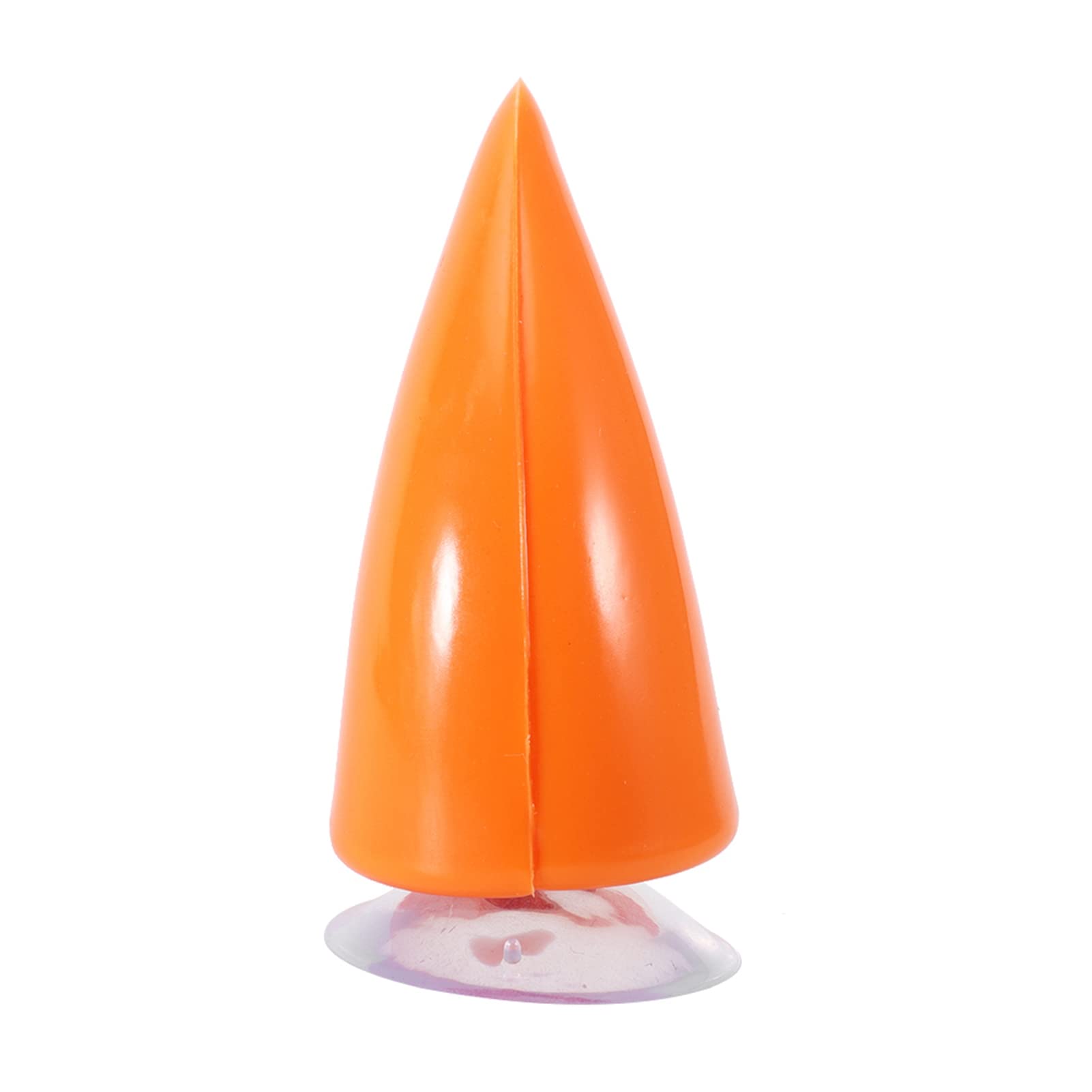 Motorradhelm Teufel Dämon Horn mit Sauger Dekoration Zubehör für Fahrradfahrer (Orange) von Aumotop