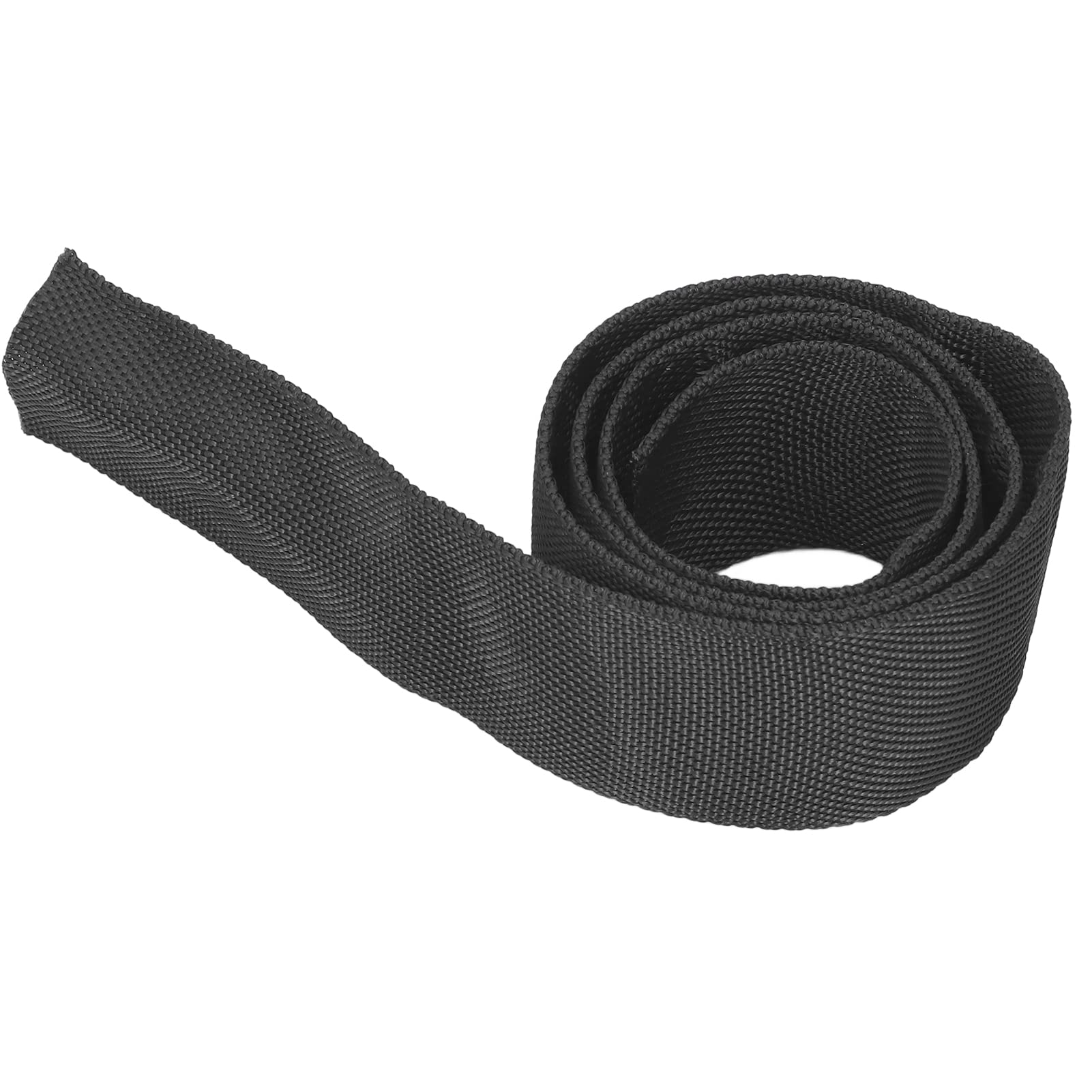 Polyester-Windenseil-Schutzhüllen, Universelle Kabelleitung, Schwarz, 5,4 Cm Breit (1M) von Aumotop