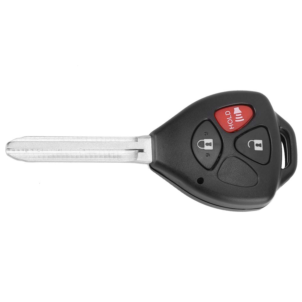 RAV4 Yaris Venza Matrix Schlüsselanhänger Gehäuse Shell Ersatz für Protect Smart Key Helles Neues 2-Tasten-ABS-Material von Aumotop