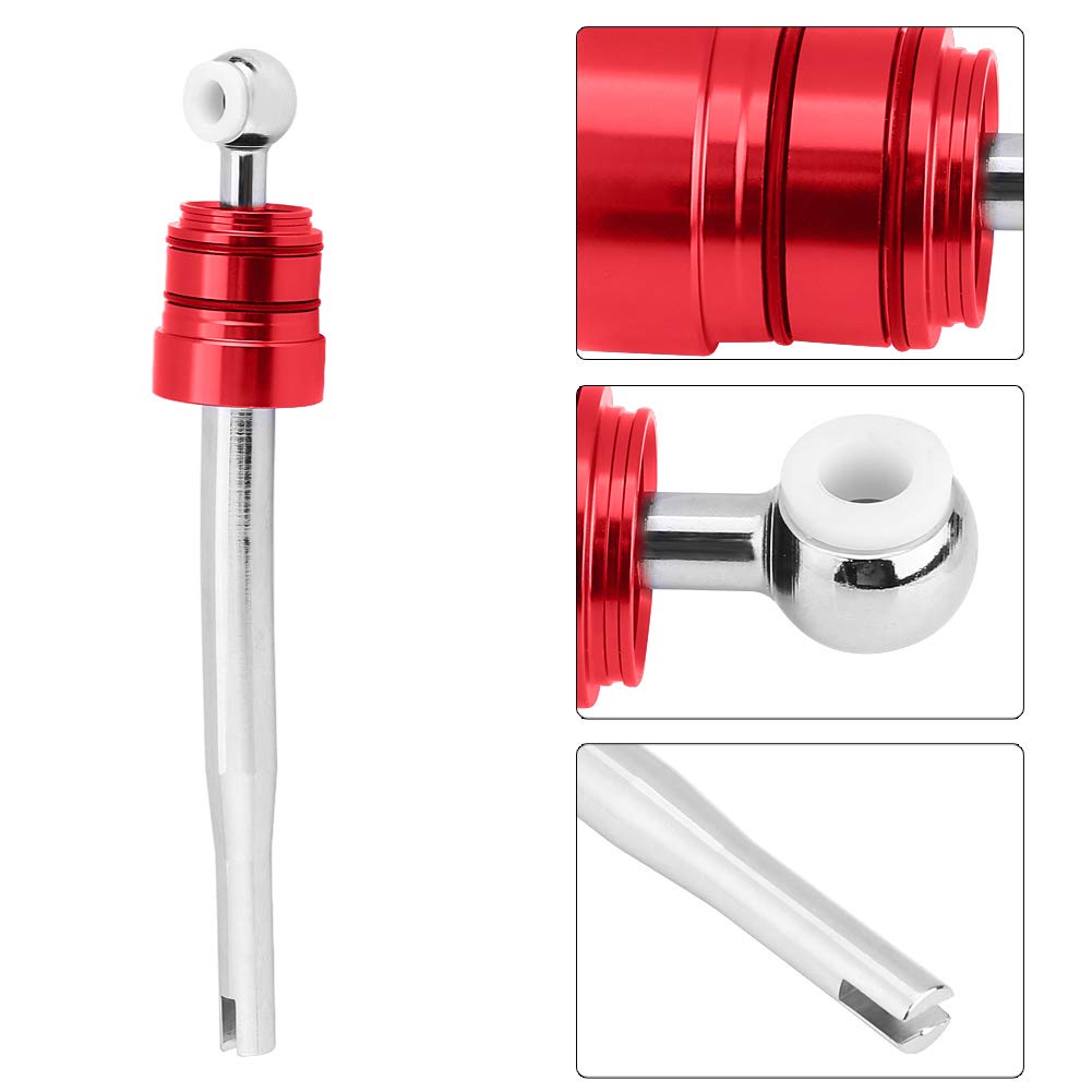 Short Throw Shifter Quick Shift Shifter für E30 E36 E39 M3 M5 3/5 Series Racing Performance Schwarz 24,5 X 4,2 Cm (Rot) von Aumotop