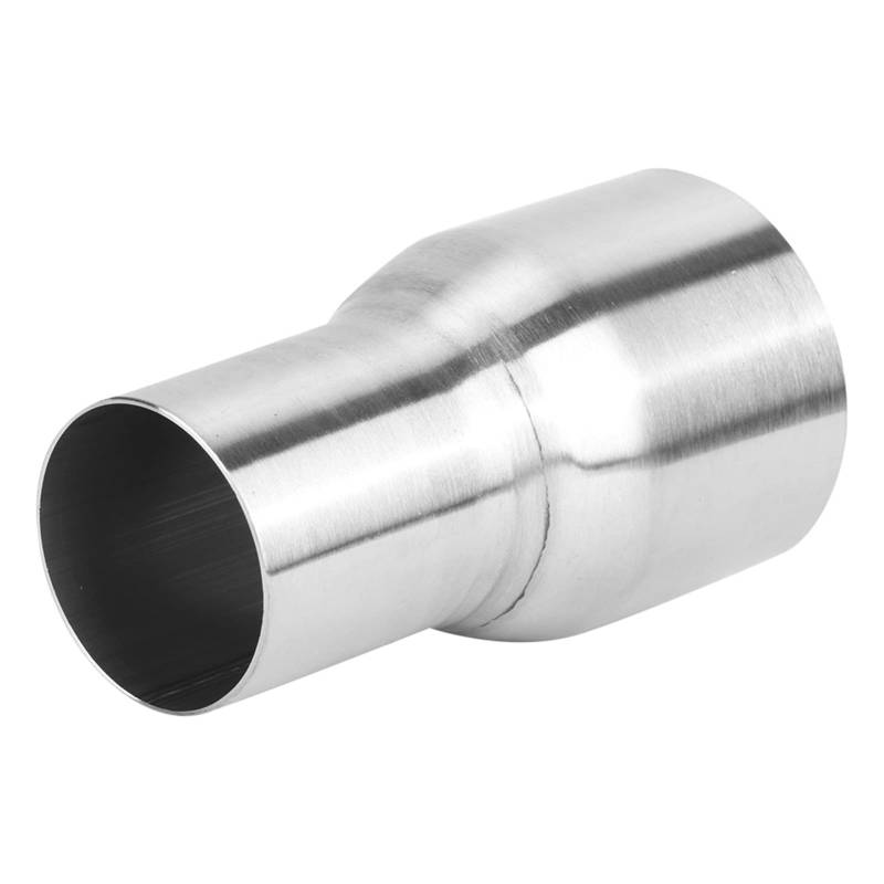 Universeller Edelstahl-Auspuffrohr-Verbindungsrohr-Adapter, Reduzierstück, Robustes, Modifiziertes Teil für die Auto-Abgasanlage (57-76MM) von Aumotop