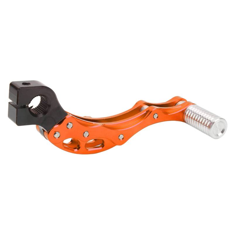 Universelles, Hochfestes Aluminiumlegierungs-Kickstarterhebel-Motorrad-Roller-Zubehör (Orange) von Aumotop