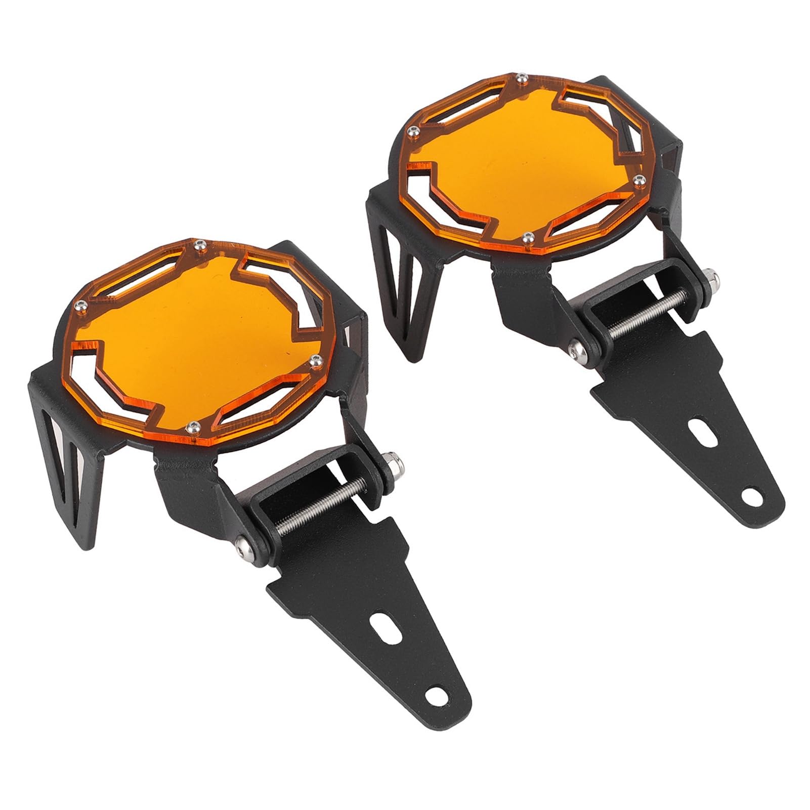 Ausla Aluminium -Motorrad -Nebel -Leichtschutz, Schützte OEM -LED -Lampe vor Gesteinsschäden, Passt R1200GS R1250GS Adventure LC für S1000XR für F750GS F850GS (ORANGE) von Ausla