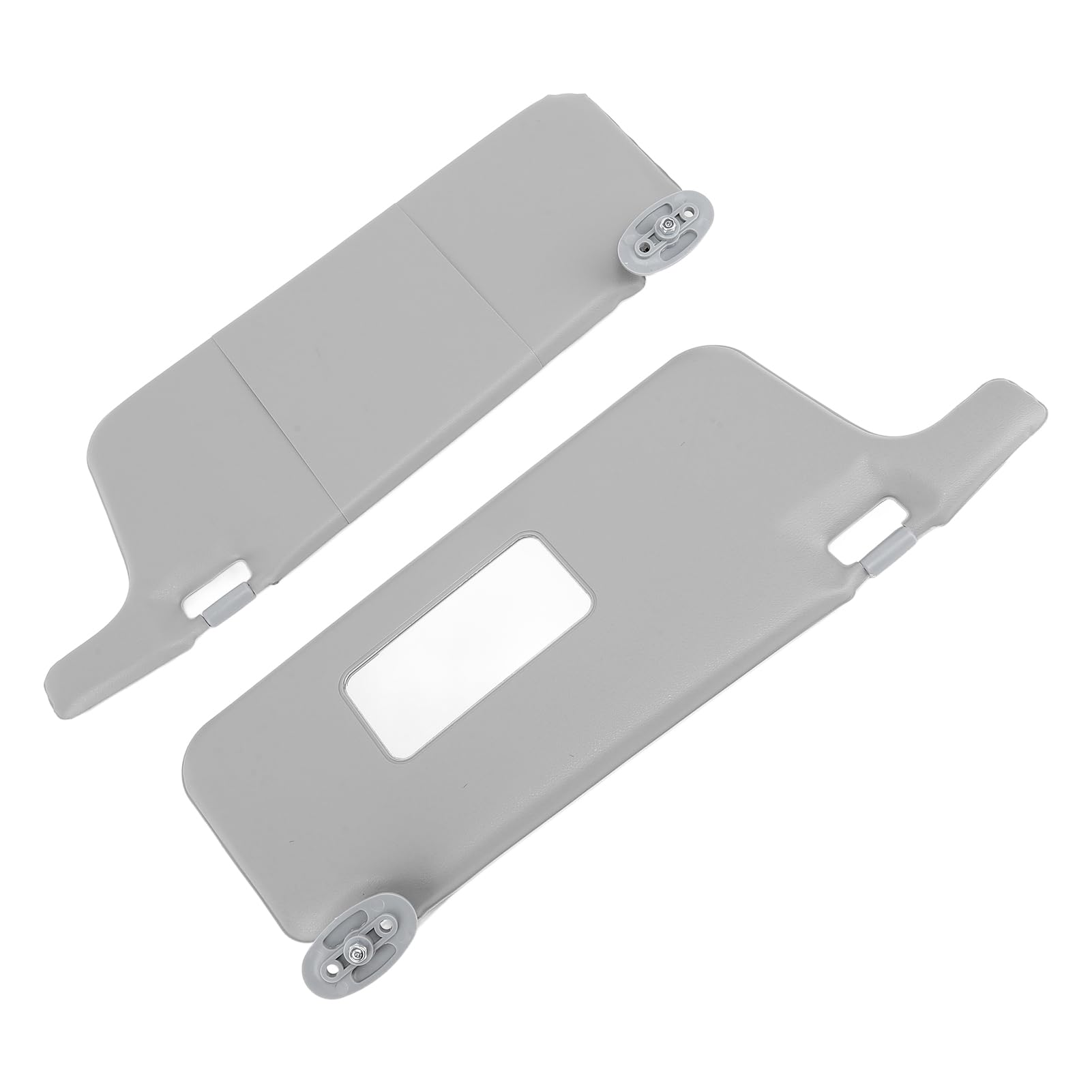 Auto-Sonnenblende, Paar Ersatz-Sonnenblende Links und Rechts, Graue Visier-Baugruppe, Passend für 1996 Bis 2001 von Ausla