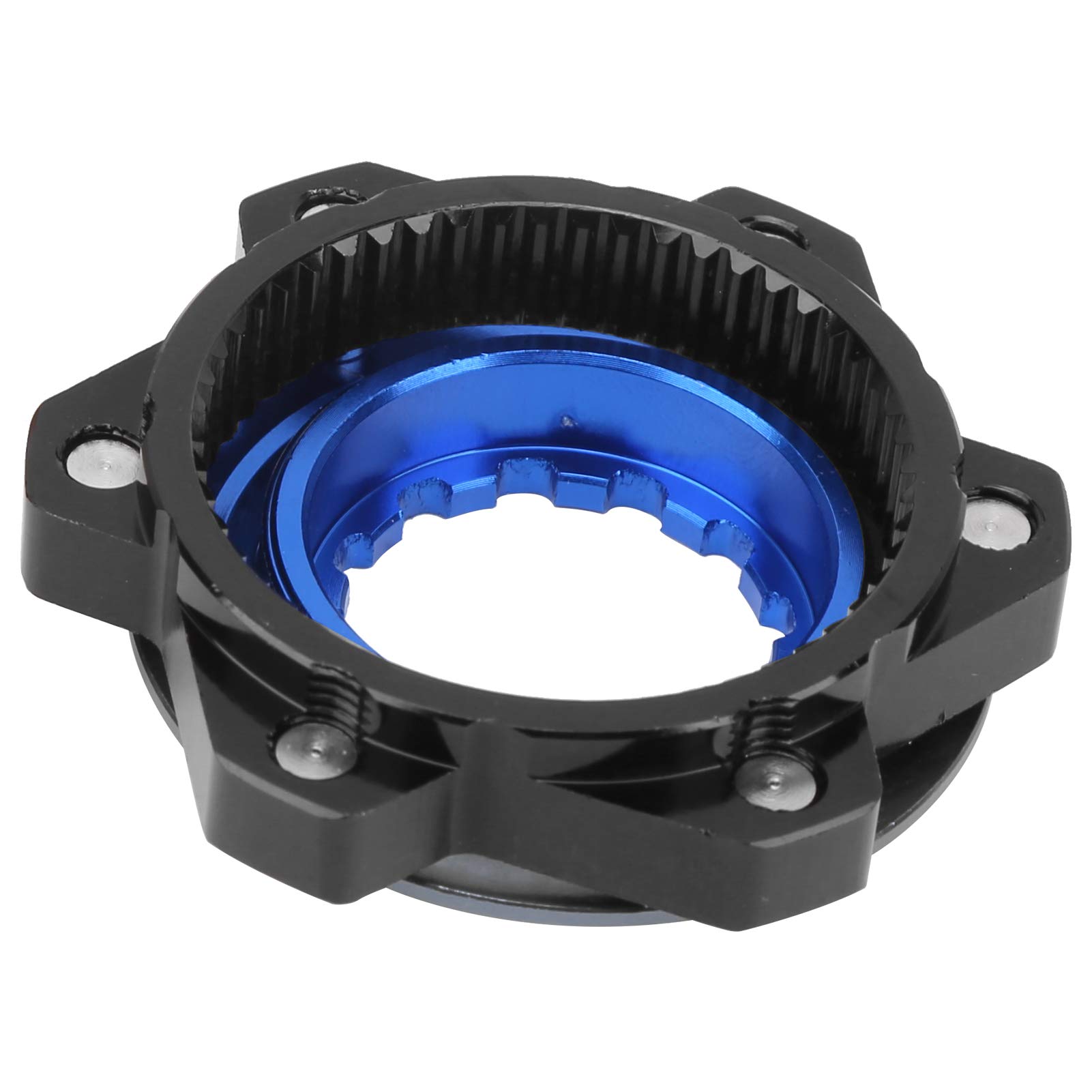 Center Lock Adapter, Fahrradteile, mit 6 Schrauben Center Disc Bremsrotor Umrüstsitz für Mountainbike (Schwarz Blau) von Ausla