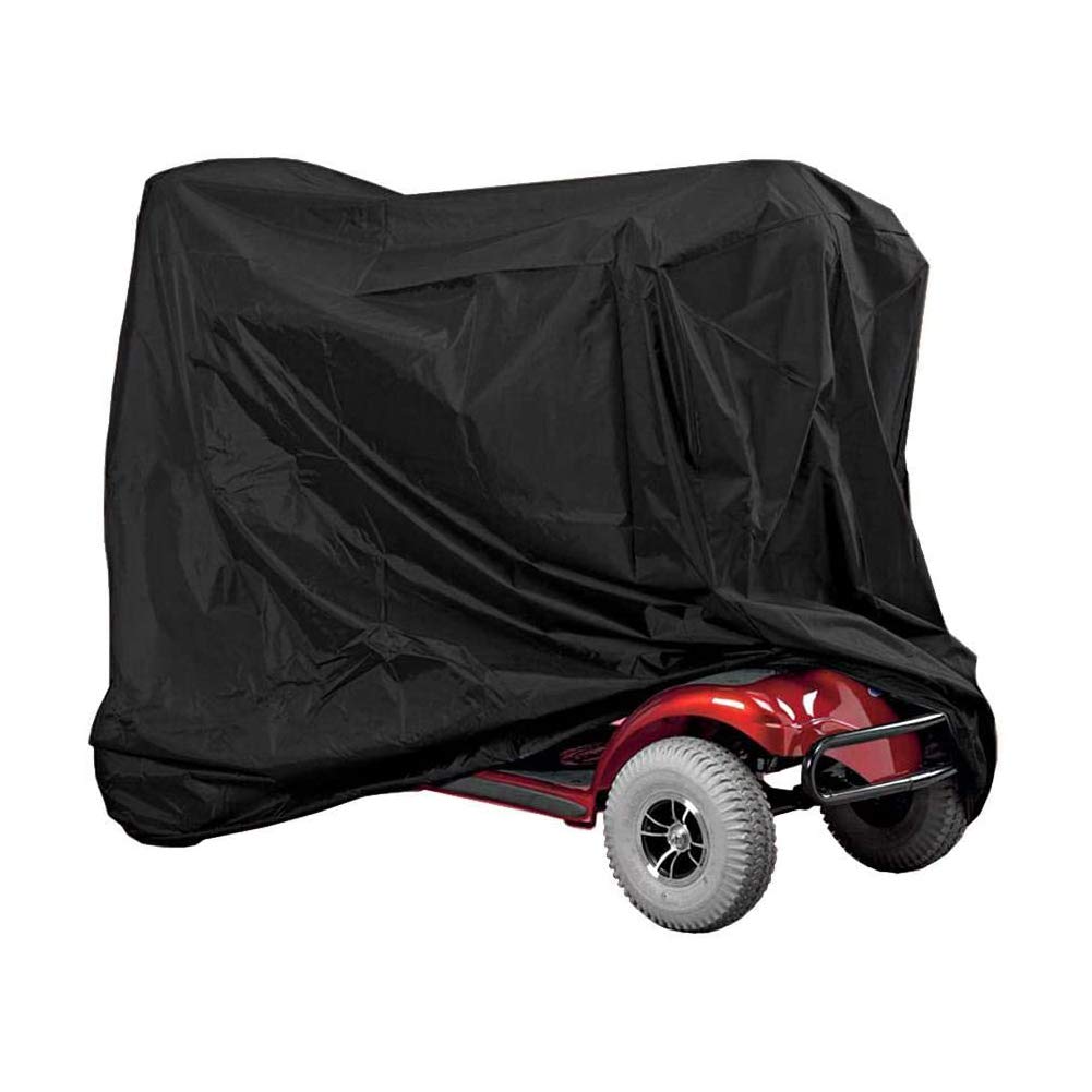 Elektromobil-Abdeckplane, wasserdichte Rollerabdeckung, Motorradabdeckung Rollstuhl Schutzbezug, aus 190T Oxford, Anti Dust Sun Regen Wind Proof Schutz (170 x 61 x 117CM) von Ausla