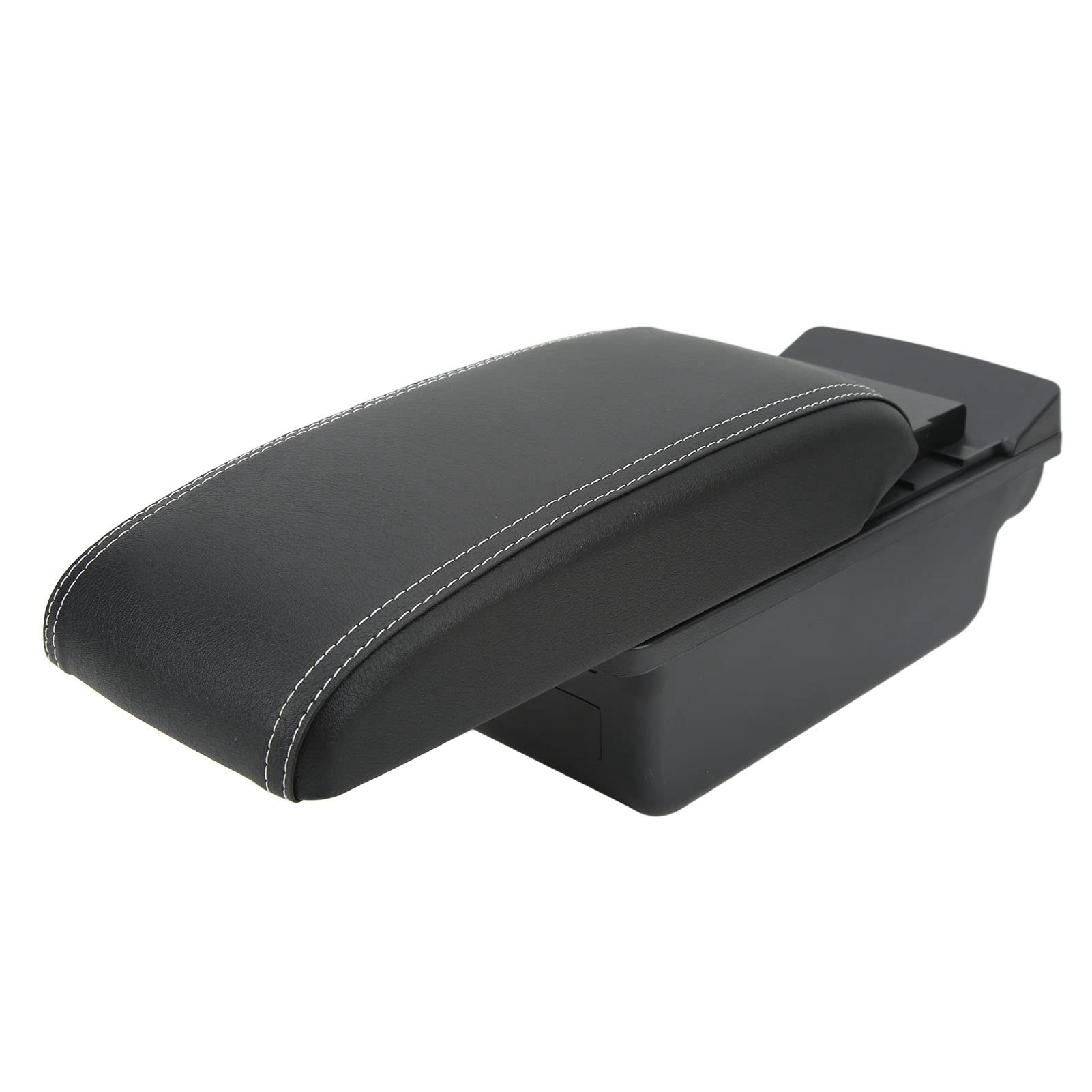 Leather Car Armrest Box Pad, Auto Center Konsole Abdeckung für Armlehne Box Matte, Memory Foam Leder Armlehne Abdeckung, Auto Mittelkonsole Pad für Captur Clio 4 von Ausla