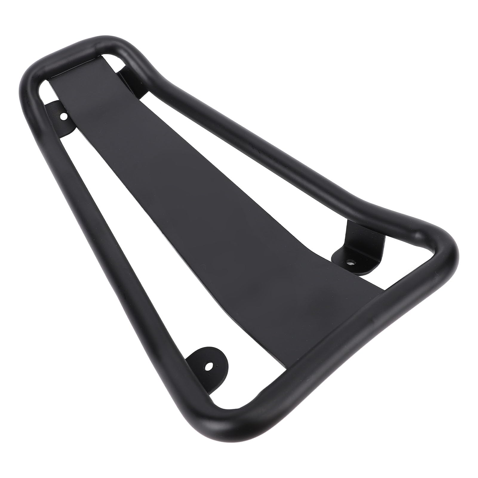 Motorrad -Gepäck -Rack -Fuß -Pedalhalter, Cargohalterung mit Kohlenstoffstahl, Vorderlagerstange für Sprint Primavera 150 2024, Ideal für Trockene Bagfahrer (BLACK) von Ausla