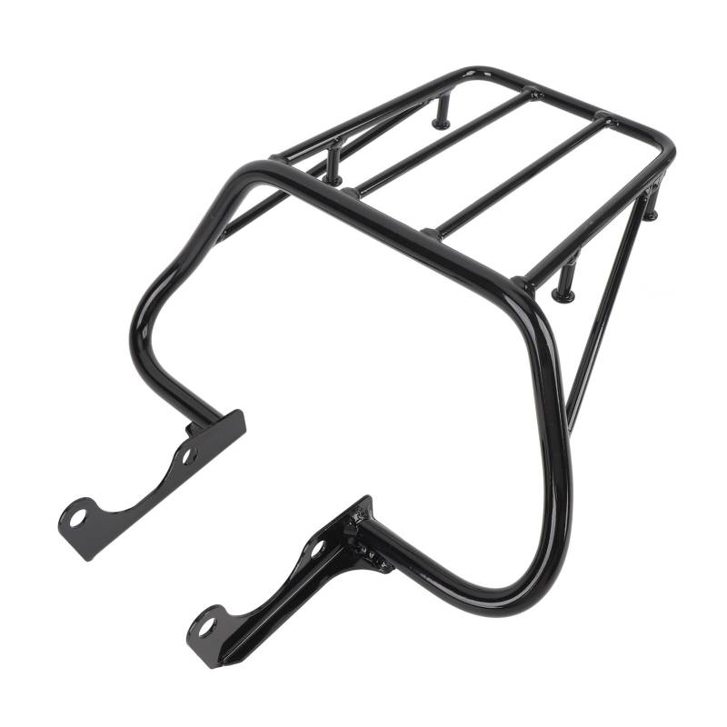 Motorrad Gepäckträger Ablage Gepäckbrücke Aluminiumlegierung Hinten Gepäckablage Unterstützung für Monkey Baja Z50 Z50R Mini Trail Bike von Ausla