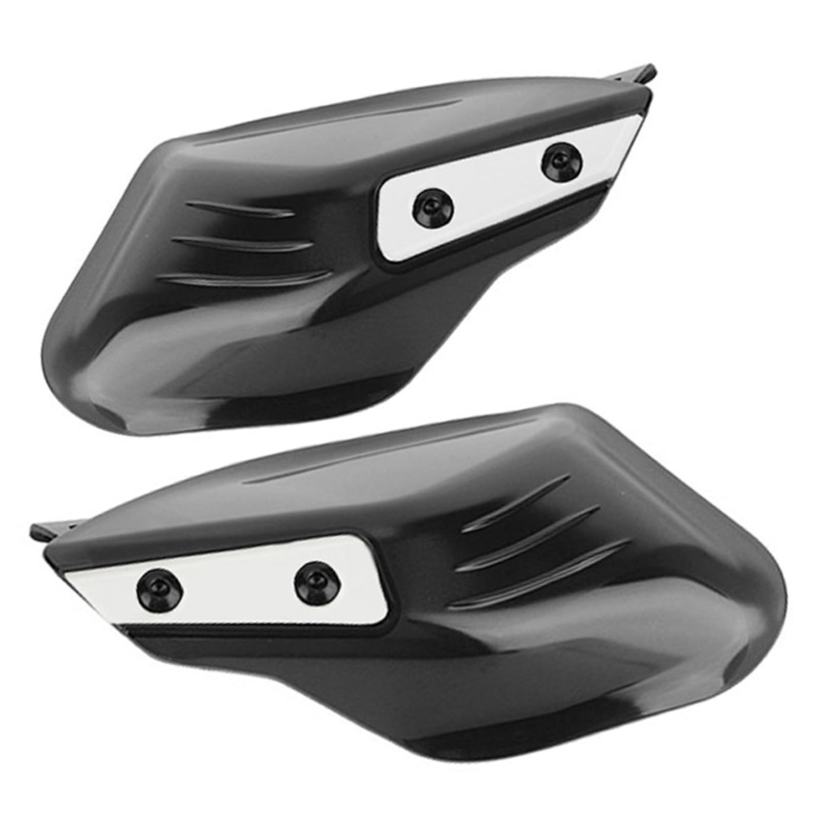 Motorrad-Handschützer, Lenkerschutz, Schützender Handschalenschutz, Cooles Design, Ersatz und Dekoration für Ihre Geliebten Fahrzeuge (BLACK) von Ausla