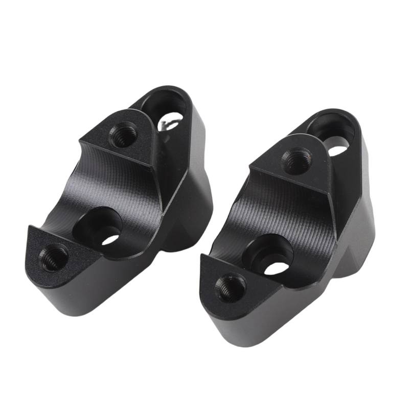Motorrad -Lenker -Riser -Rückzug -Adapter, Paar von Aluminiumlegierung Bequemer Reitfahrer Erlebnis Ersatz für 450 MT 450 MT MT450 2024+ mit 3 Cm Höhe, 2,5 Cm Zurück von Ausla