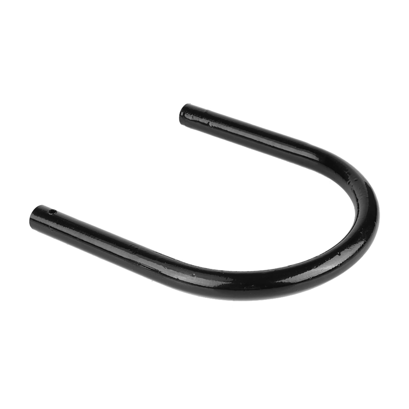 Motorrad-Rücksitzrahmen-Loop-Hoop-Halterung, DIY-Zubehör mit Flachrohr-Montagehalterung, Metall, Einfache Installation, Modische Schwarze Farbe für Verschiedene Größen (210 mm von Ausla