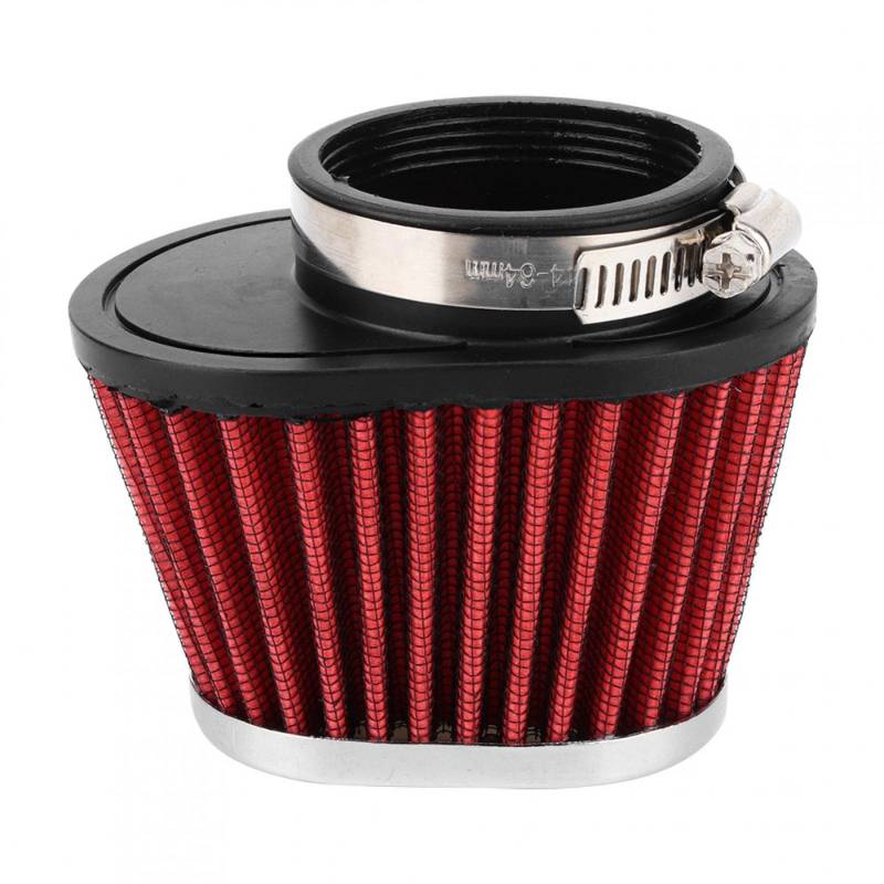 Pilzkopf Motorluftfilter, 55MM Mushroom Entlüftungsfilter Konischer Lufteinlassfilter Tuning Sport Luftfilter Passend für (55MM) von Ausla