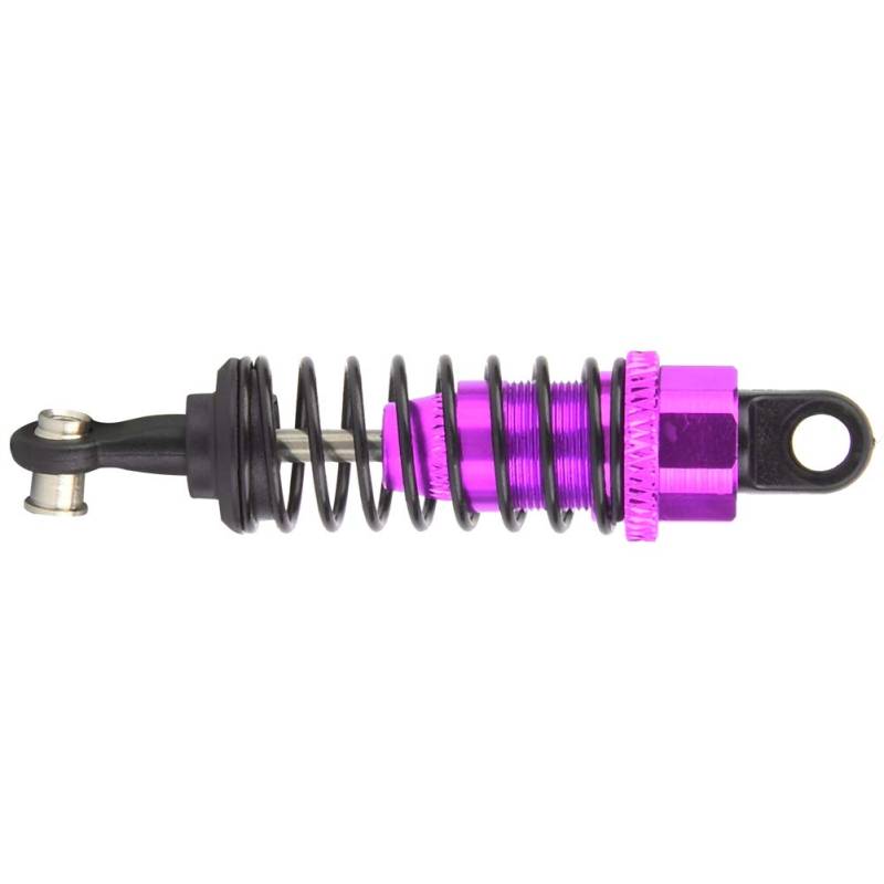 RC-Stoßdämpfer, Aluminiumdämpfer für WLtoys A959 A969 A979 K929 1/18 Modellauto mit Titan, Passend für, C1021, Ausgewogenes Fahren (PURPLE) von Ausla