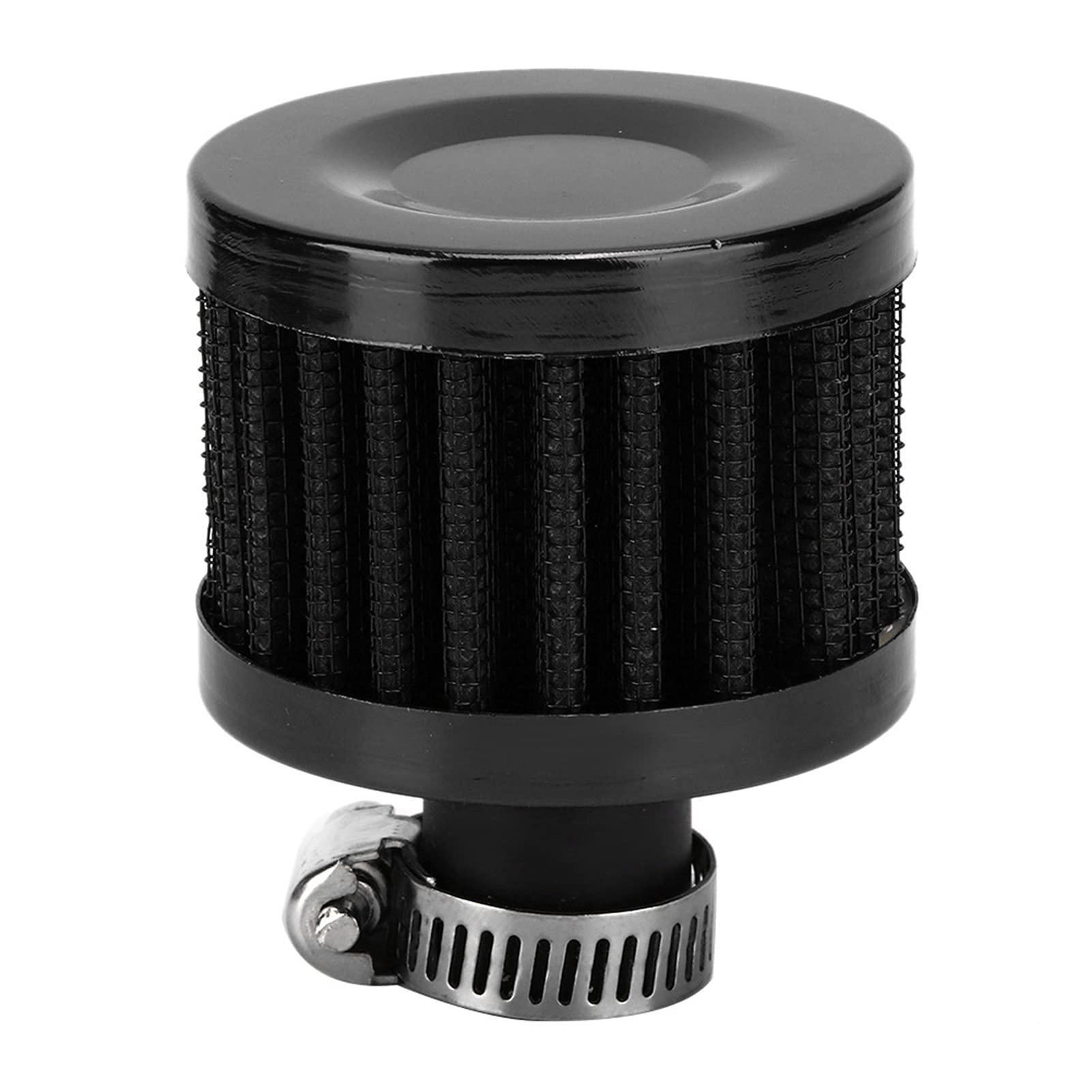 Universal Sportluftfilter, 13mm Luftfilter Entlüftung Lufteinlasssystem Universelle Auto Luftansaugfilter Auto KFZ Luftfilter für Motorrad Scooter(Schwarz) von Ausla