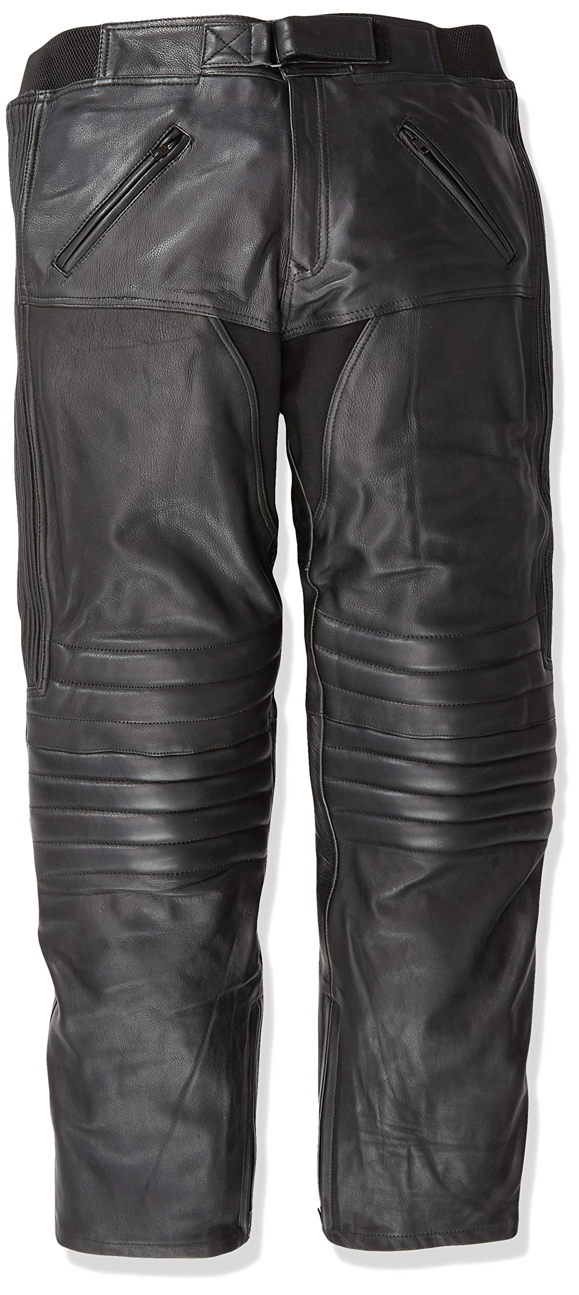 Bikers Gear Australia Herren weiche Premium-Motorradhose aus Leder,LT1004,Schwarz,EU(482XL),UK(38R) von Bikers Gear