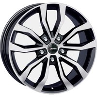 Alufelge 18 zoll AUTEC UTECA 5x114,3 8J ET35, Farbe Schwarz Poliert von Autec