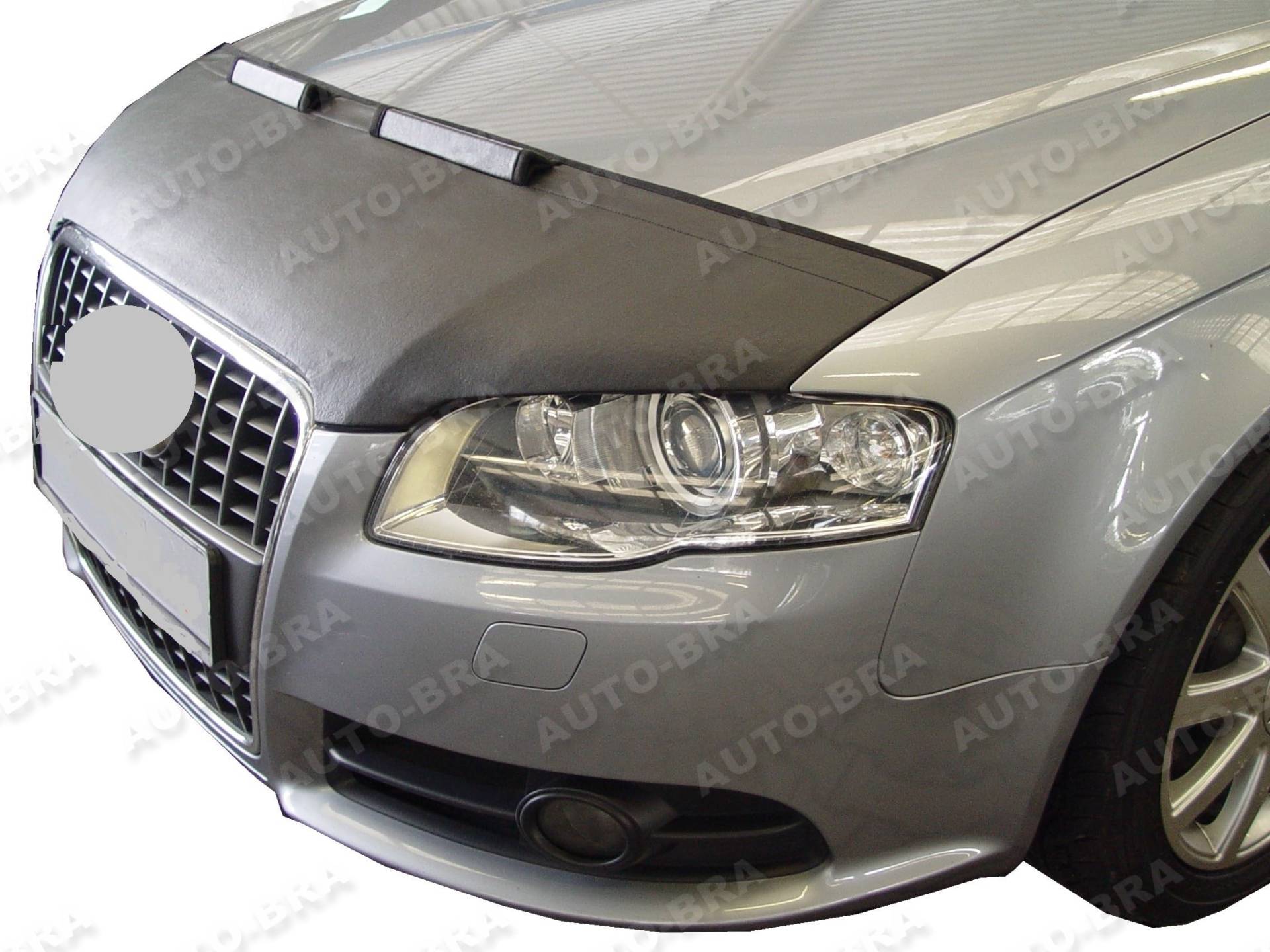 AB-00028 Auto-Bra kompatibel mit Audi A4 B7 Bj. 2004-2008 Haubenbra Steinschlagschutz Tuning Bonnet Bra von AUTO-BRA