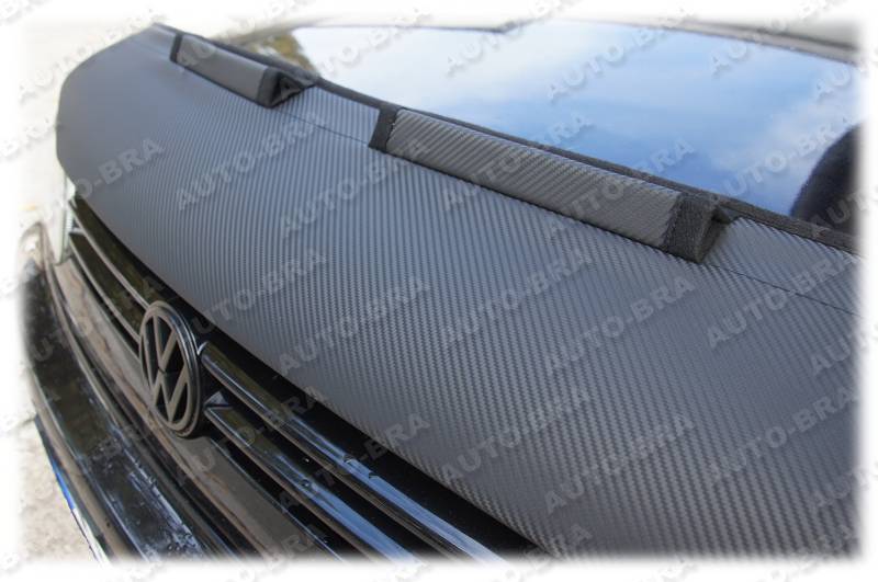 AB3-00158 Carbon Optik Auto Bra kompatibel mit Ford Edge Bj. 2015-2019 Haubenbra Steinschlagschutz Tuning Bonnet Bra von AUTO-BRA