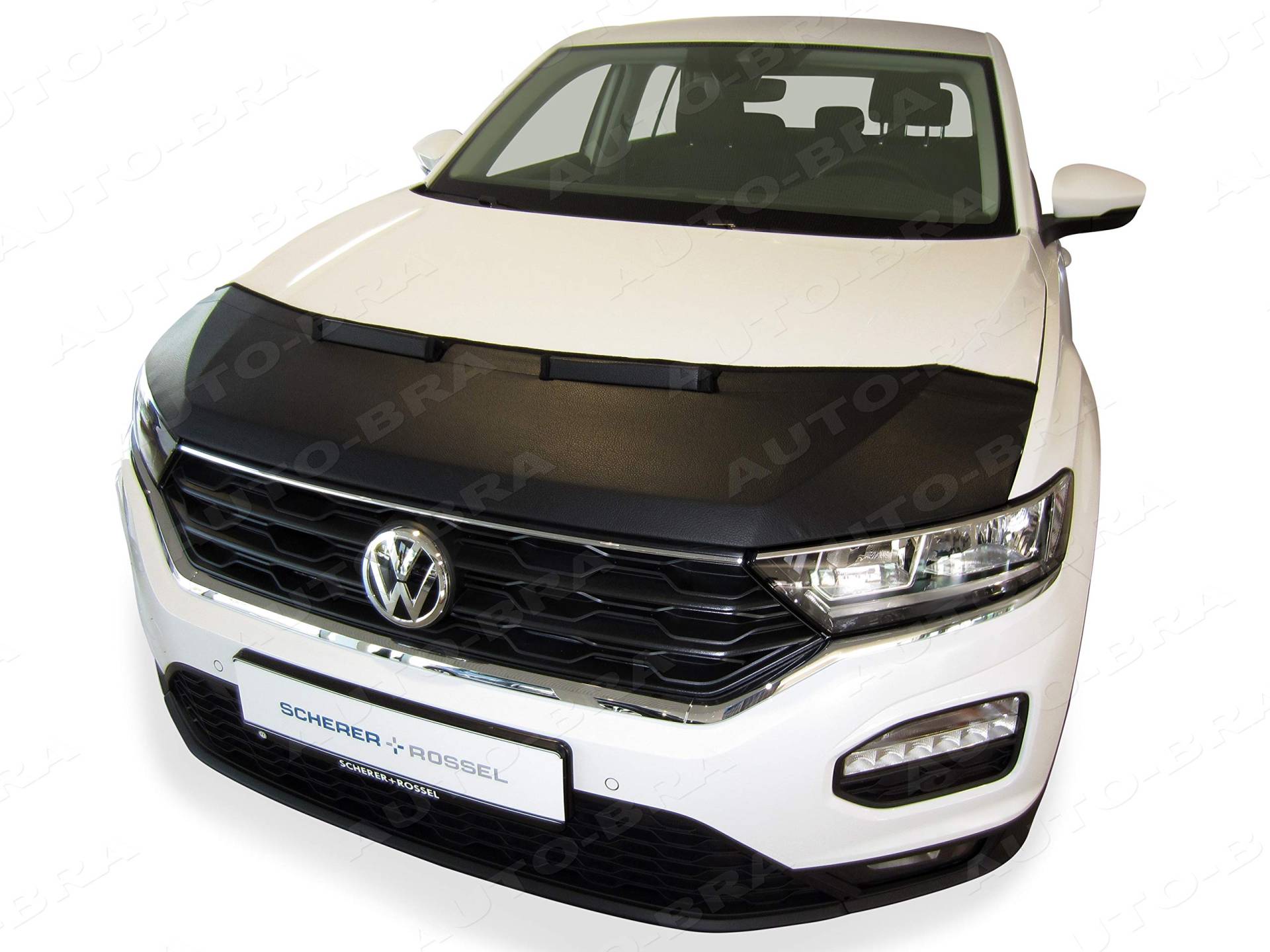 AB3-00349 AUTO BRA kompatibel mit VW Volkswagen T-Roc Bj. ab 2017 Haubenbra Steinschlagschutz Tuning Bonnet Bra von AUTO-BRA