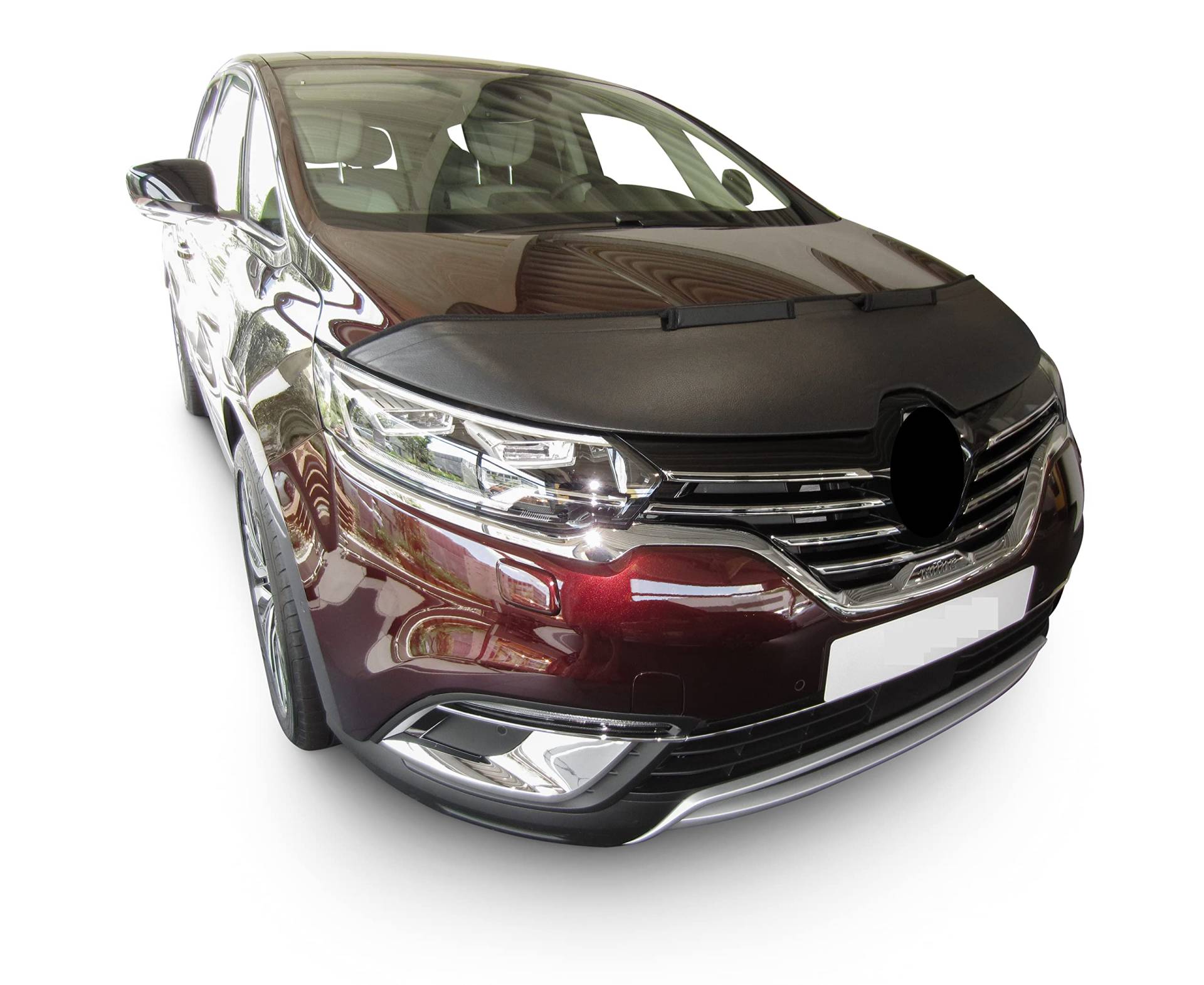 AUTO-BRA AB3-00637 kompatibel mit Renault Espace Bj. ab 2015 Haubenbra Steinschlagschutz Tuning Bonnet Bra von AUTO-BRA