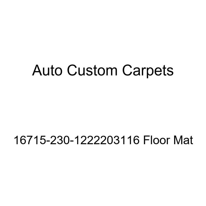 Auto Custom Carpets 16715-230-1222203116 Fußmatte von Auto Custom Carpets