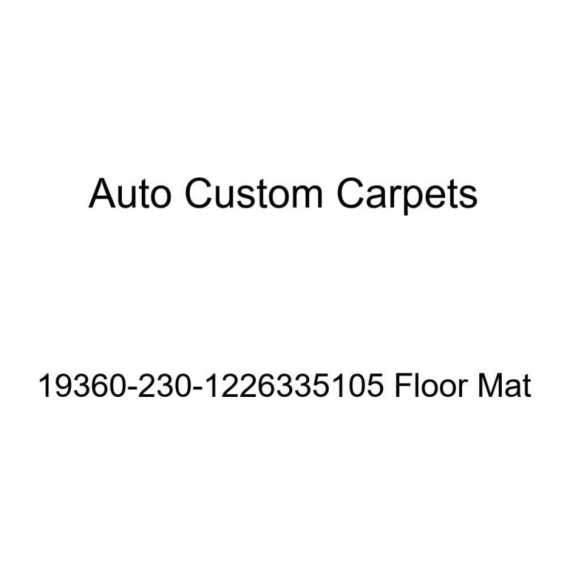 Auto Custom Carpets 19360-230-1226335105 Fußmatte von Auto Custom Carpets