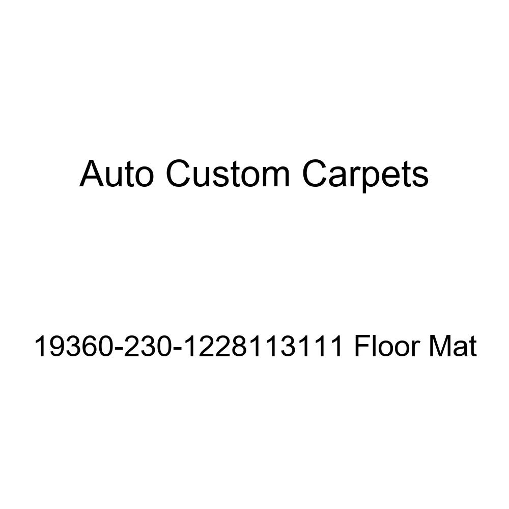 Auto Custom Carpets 19360-230-1228113111 Fußmatte von Auto Custom Carpets