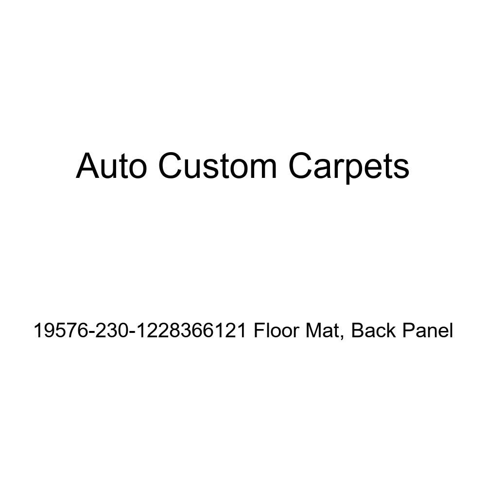 Auto Custom Carpets 19576-230-1228366121 Fußmatte Rückwand von Auto Custom Carpets