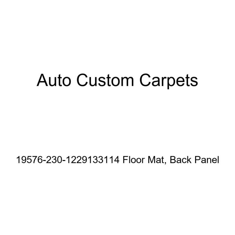 Auto Custom Carpets 19576-230-1229133114 Fußmatte Rückwand von Auto Custom Carpets