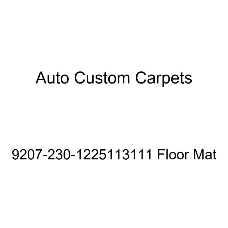 Auto Custom Carpets 9207-230-1225113111 Fußmatte von Auto Custom Carpets