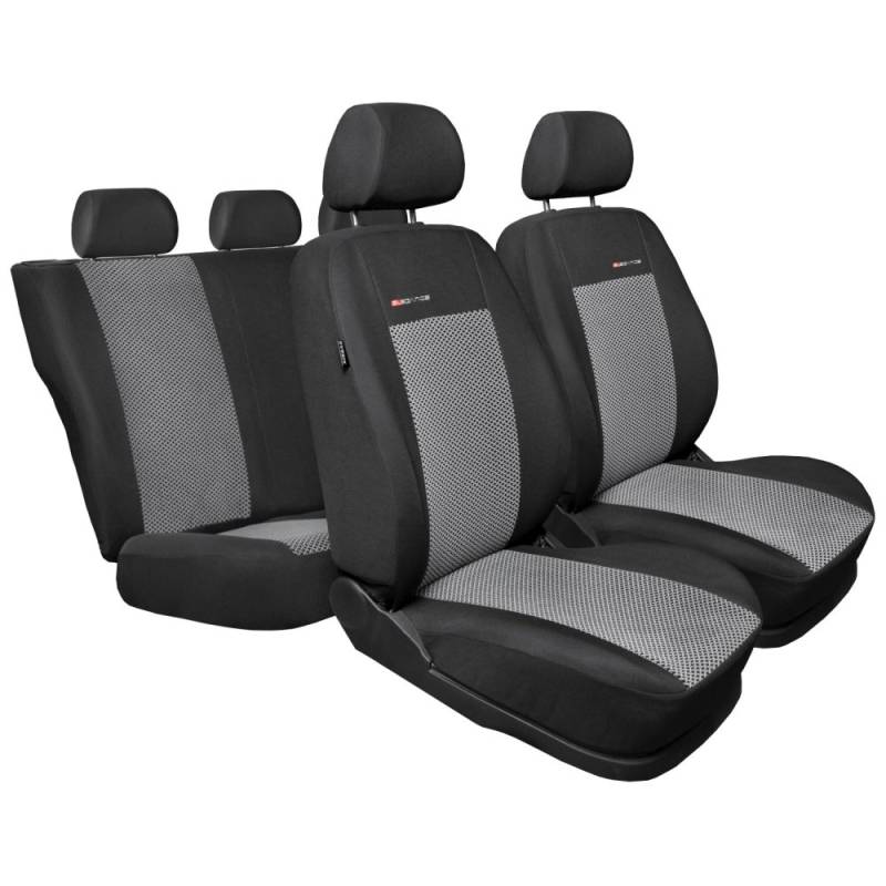 Auto-Dekor 82-p2 | Maß Grau | Set Komplettset 5-Sitze | Sitzbezüge Sitzbezug Schonbezug Schonbezüge Autoschonbezug Autositzbezug Sitzauflagen Sitzschutz Elegance von Auto-Dekor