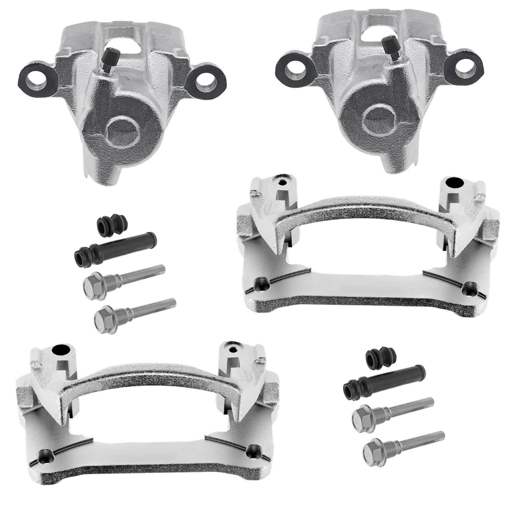 2x Bremssattel 2x Bremssattelhalter Hinterachse links rechts für Land Cruiser Prado J12 J15 von Auto-GH