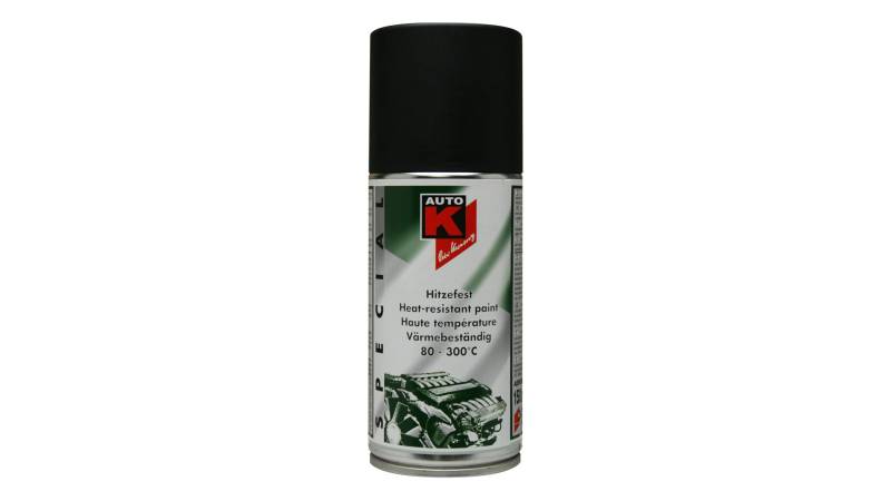 AUTO-K HITZEFEST 300°C SPRAY SCHWARZ 150 ml 33051 von Auto K