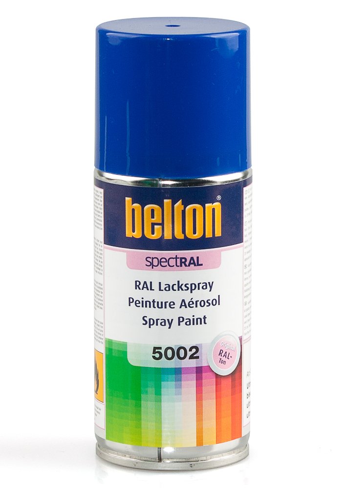 Belton - SpectRAL Spraydose RAL 5002 Ultramarinblau (150ml) von Axppin