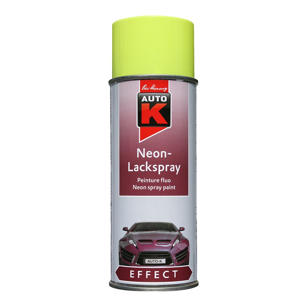KWASNY 233 090 AUTO-K EFFECT Neon-Lackspray Gelb Fluoreszierend 400ml von Auto K