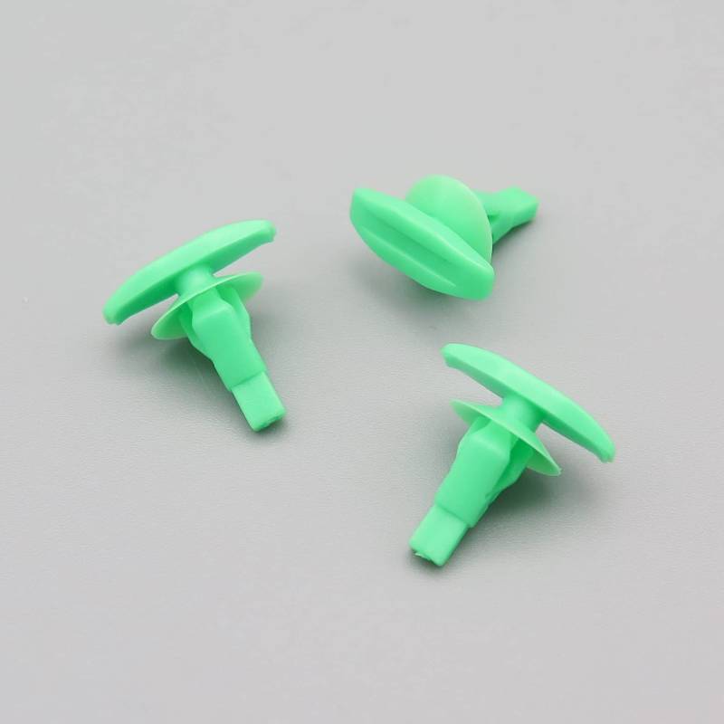 50x Plastik Wetter Streifen & Gummi Türdichtung Clips, Tür Dichtung Clip - Um ein 6mm Loch passen von Clips Und Klammern