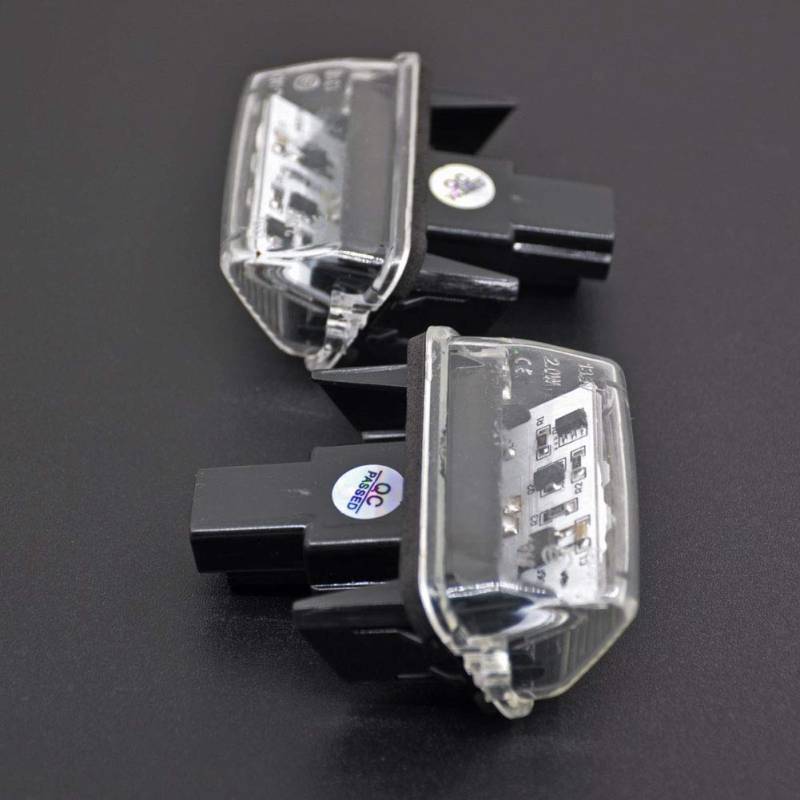 2x Kfz Kennzeichenbeleuchtung LED Kennzeichenbeleuchtung für Toyot a Yaris 2012-2014 / Camry 2013-2014 / Auris 2009-2010 von Auto Wayfeng WF