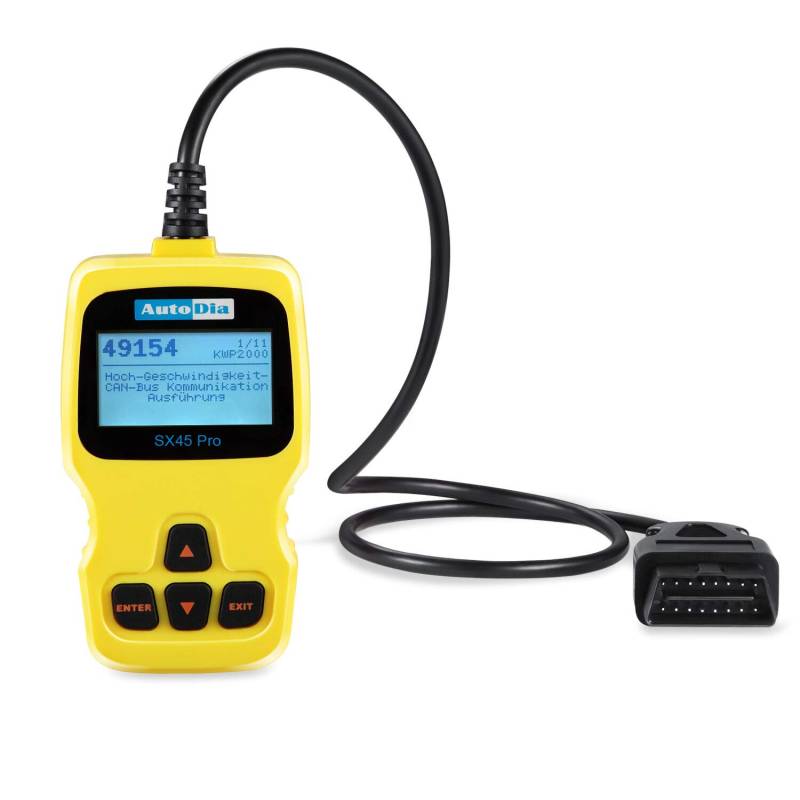 AutoDia SX45 PRO - Can Bus Diagnose Handscanner OBD2 von AutoDia