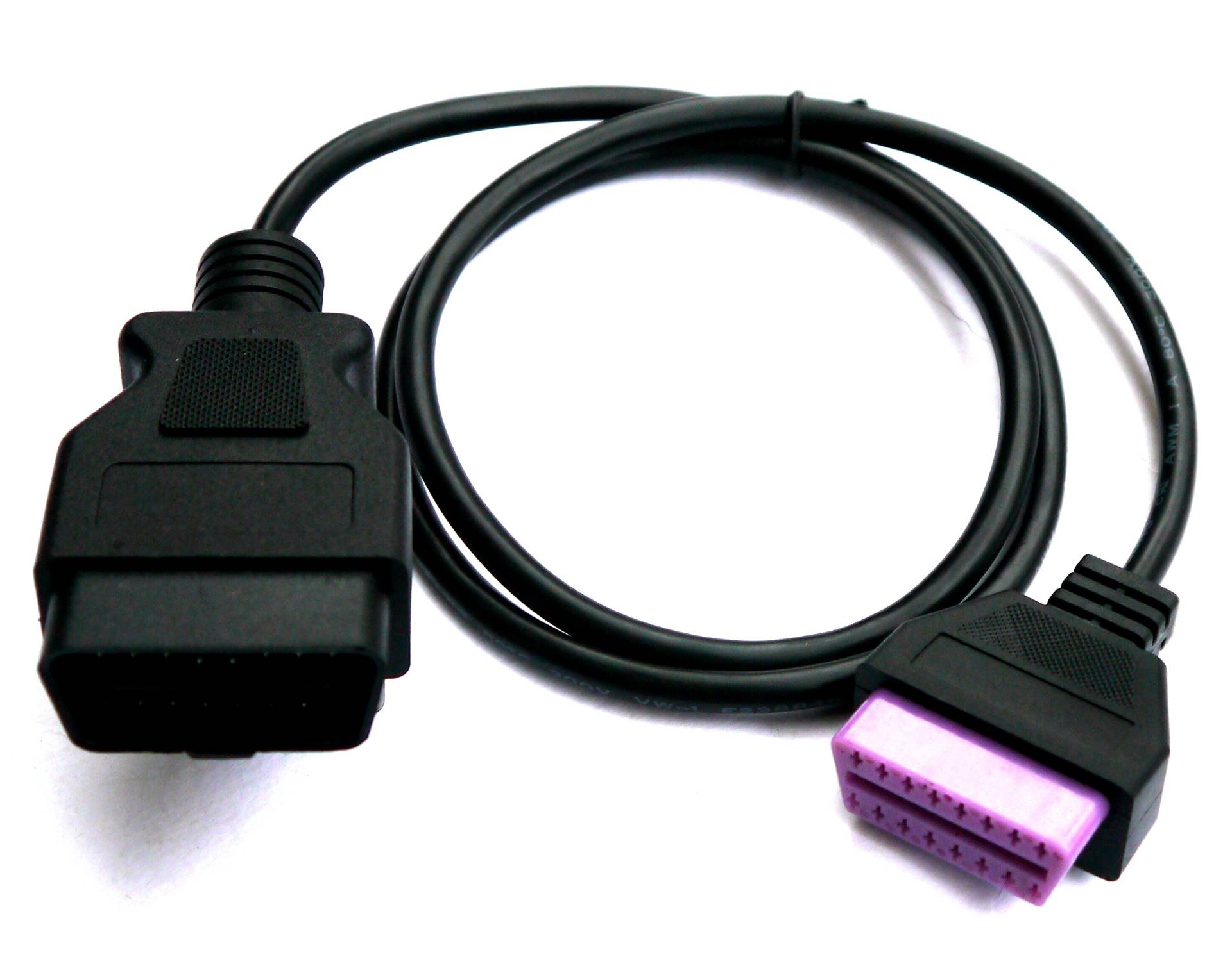 OBD2 Verlängerung 2 Meter Diagnose OBD 16 Pin 1:1 voll belegt Scanner Diagnosegerät AutoDia von AutoDia